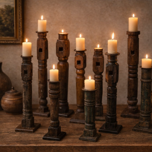 Traditional Pillar Candle Stand – DD0053