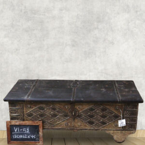 Vintage Royal Guard Wooden Chest