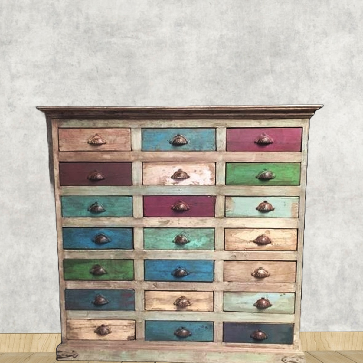 Vintage Multi-Drawer Chest
