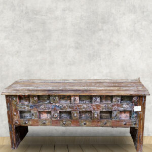 Rustic Heritage Handcrafted Wooden Chest