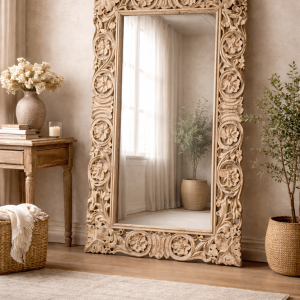 Artisan Heritage Arch Carved Mirror Frame Medium – DD00112