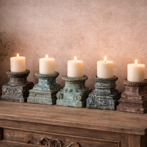 Artisan Heritage Wall Candle Stand – DD00124