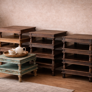 Artisan Heritage Carved Choki – DD00126