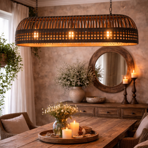 Artisan Heritage Tiered Hanging Pendant – DD00134