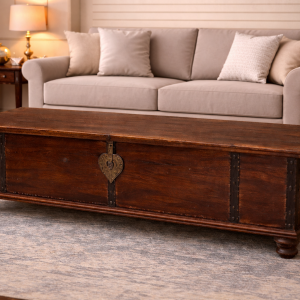 Teak Artisan Chest – DD0016