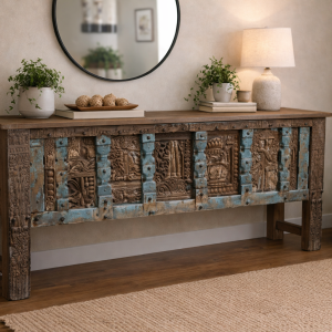 Artisanal Heritage Architectural Console – DD0030