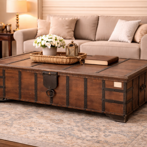 Teak Studded Chest – DD008